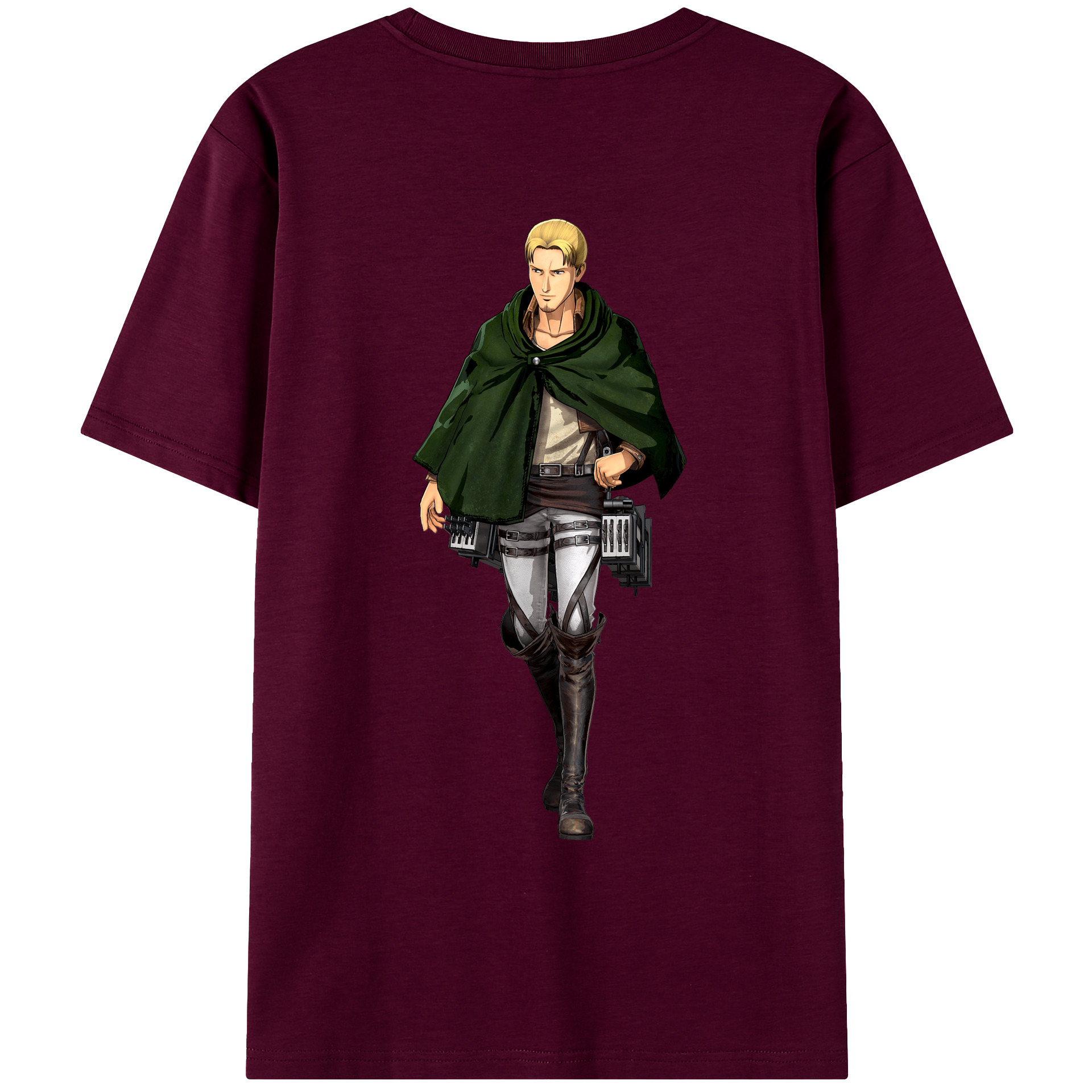 （画像用） 進撃の巨人 Attack on Titan レディース半袖Tシャツ(バックプリント)